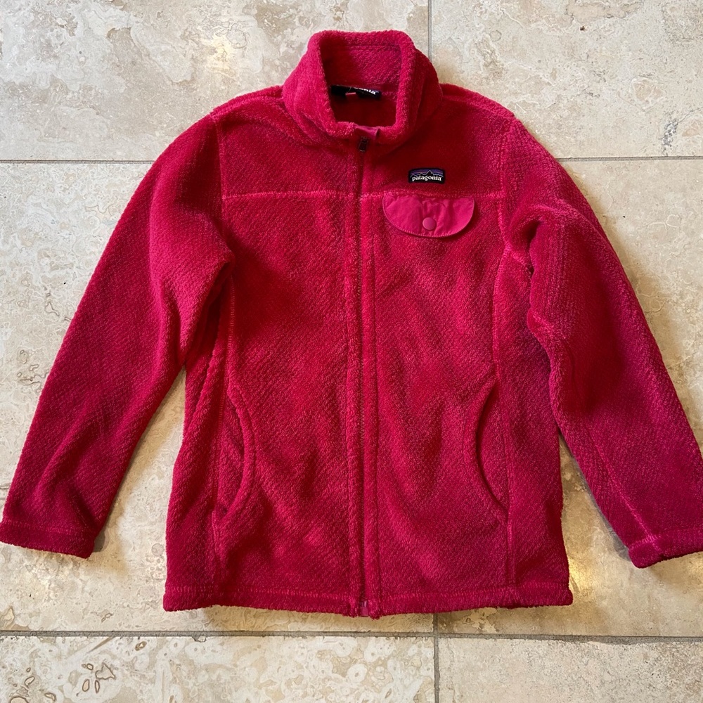 Patagonia Berry/Red full zip jacket